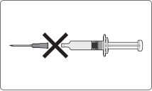 Do not use a needle with ROTARIX. Do not inject